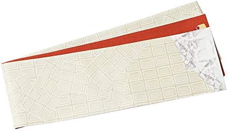 半幅帯 ショコラ ホワイトチョコ 正絹 日本製 WAKKA ワッカ | 帯