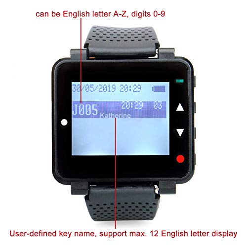 image for Retekess T128 Caregiver Pager Call Button System Home Nurse Alert Pers