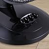 Schallen Home & Office Electric 12" 3 Speed Electric Tilt Oscillating Worktop Desk Table Air Cooling Fan (Black)
