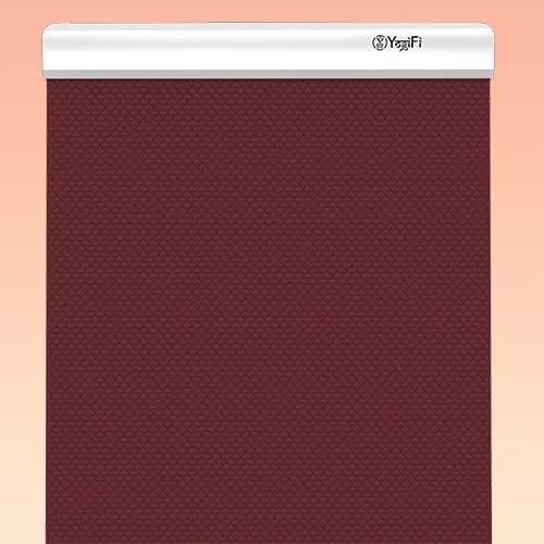 YogiFiSmart Yoga Mat Generation 2.0 | AI Powered Yoga Mats For Home Workout | Lightweight Yoga Mats of 6mm | Real Time Tracking Exercise Mats For Men & Women