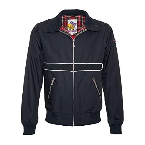Blouson Harrington Homme Marine Cover