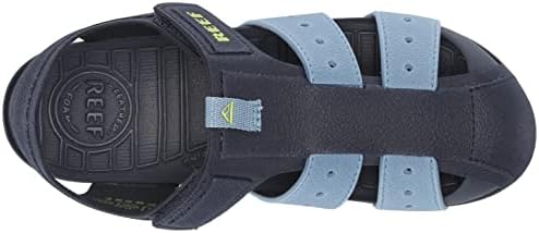 Reef Kids Boys Sandals, Kids Water Beachy, Grey/Ocean/Lime, 2 | Image 4