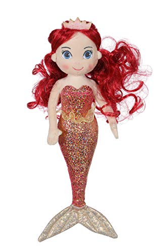 Sirènes 30 cm - Coralia - Cheveux Rouges