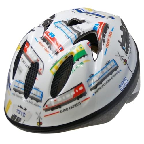 TETE Splash Heart Train White S pour sorties vélo en famille et trajets d'école