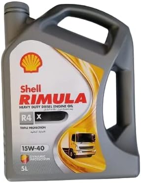 Rimula R4 15W-40 API CI4 Plus Heavy Duty Diesel Engine Oil (5L)