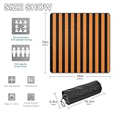 Zoom IMG-2 halloween arancione linee nere impermeabile Zoom IMG-2 halloween arancione linee nere impermeabile