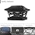 Davinci Lighting Renaissance Solar Outdoor Post Cap Lights - Includes Bases for 4x4 5x5 6x6 Posts - Bright LED Light - Slate Black (8 Pack)