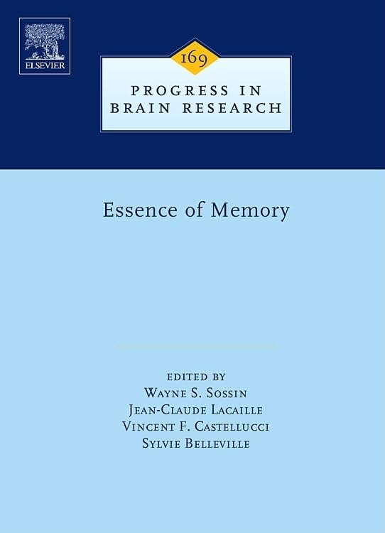 Buy Essence of Memory: Volume 169 (Progress in Brain Research) — BookShops.in