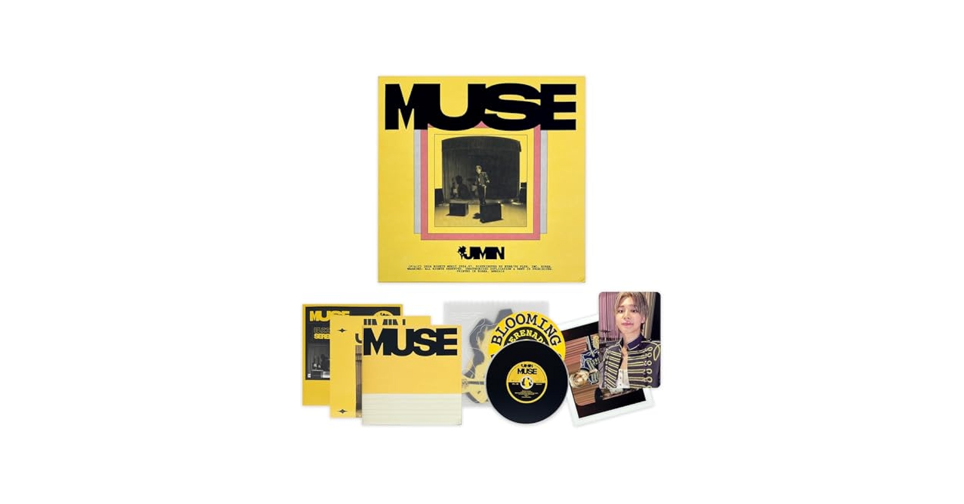 JIMIN MUSE BTS 6枚セット JIMIN OF BTS - [MUSE] (SERENADE Ver.) Photobook + CD-R +