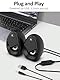 OROW PC Lautsprecher,10W RGB Gaming Lautsprecher für PC oder Laptop USB-Betriebene,3.5mm Jack,Desktop Speakers mit Buntem LED-Licht,Mini Computer Lautsprecher,pc Boxen Gaming(S208)