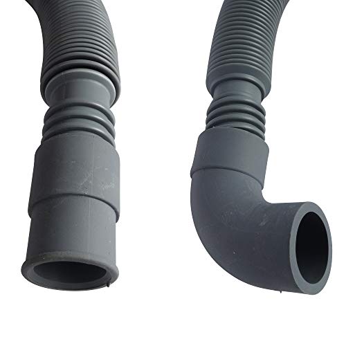 Somatherm L1460-30 Extendible Hose 0.8-3 m Straight and Angled Grey, Gray, Norme - Image 2