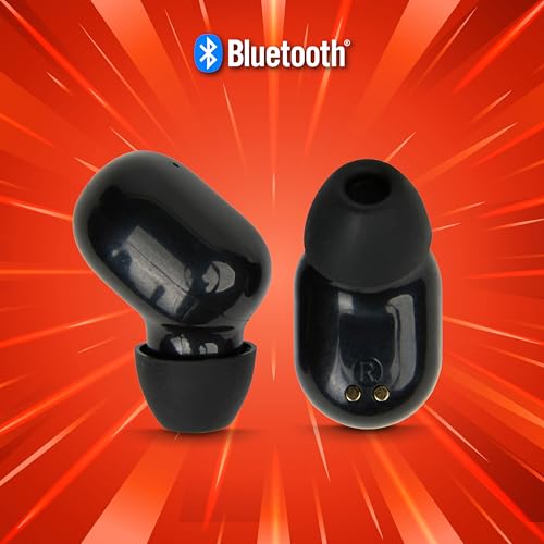 Image of Sakar - Wireless Earbuds Sonic, True Wireless Bluetooth Earbuds with Active Noise Cancelling, in-Ear Headphones with Charging Case, Shadow