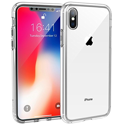 Syncwire Coque iPhone X - UltraRock Series Housse Rigide de Protection avec Protection Anti-Chute et Technologie Avancée de Coussin d'air pour iPhone X/10 (2017) - Ultra Transparent