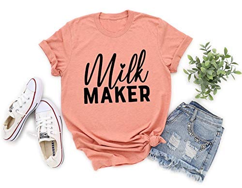 Breastfeeding Mom Shirt Milk Mom Shirt Milk Maker Shirt New Mom Gift New