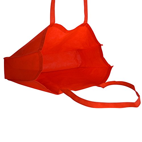 Bolsa tote reutilizable extra grande de 20 pulgadas de DALIX, ecológica y fabricada con materiales reciclados miniatura 4