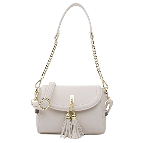 Sac à frange avec chaîne et bandoulière style summer chic