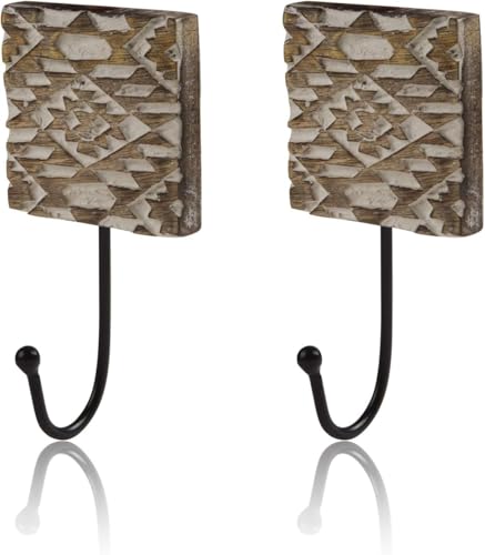 Patère murale en bois vintage pour sublimer votre couloir et votre salon