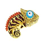 Yalych Femmes métal émail caméléon Broche Animal Broche Mode lézard Bijoux Petit Vintage Hommes Accessoires Broches