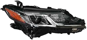 AutoModed Front Aftermarket LED Projector Headlamp Headlight Assembly Replaces 8111006C40 TO2503255 Compatible with 2018 2019 2020 Camry L LE SE | Right Passenger 1pc | by AutoModed