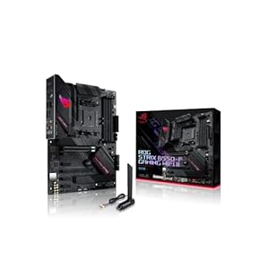 Asus ROG Strix B550-F Gaming WiFi II AMD AM4 (3rd Gen Ryzen) ATX Motherboard (PCIe 4.0,WiFi 6E, 2.5Gb LAN, BIOS Flashback, HDMI 2.1, Addressable Gen 2 RGB Header and Aura Sync)