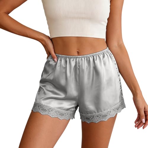 Mini-short français à taille élastique WWricotta pour un confort de nuit total