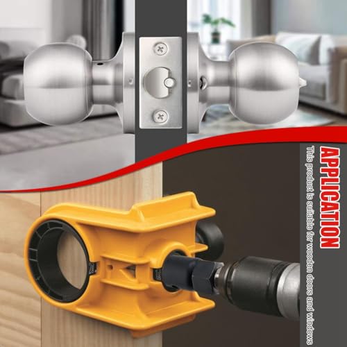 Kit d'installation de verrouillage de porte pour percer droit sans dévier - 4