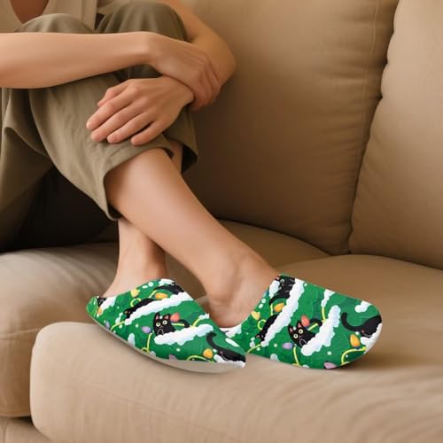 Women's Fuzzy Slippers Cozy Plush Fluffy Winter Slippers Warm House Home Comfy Hotel Shoes for Indoor4