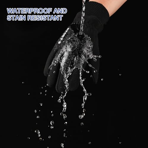 Manoplas de nieve calefactables para hombre con protección impermeable total 4