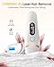 LYSMOSKI IPL Laser Hair Removal At Home Hair Removal for Women and Men Laser Hair Removal Device Pain-Free System for Lasting Hair Reduction on Face, Armpits, Bikini Area