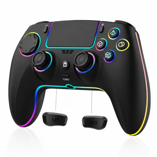 کنترلر بی JUNHUAN سیم برای PS5 Pro PlayStation-5 با ماشه