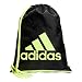 adidas Unisex Burst Sackpack, Black/Solar Yellow/White, ONE SIZE