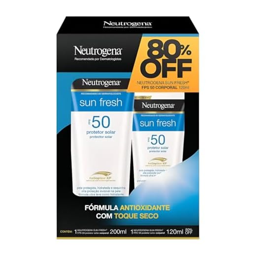 Promopack Sun Fresh Body FPS 50 200ML + Sun Fresh Body FPS 50 120ML