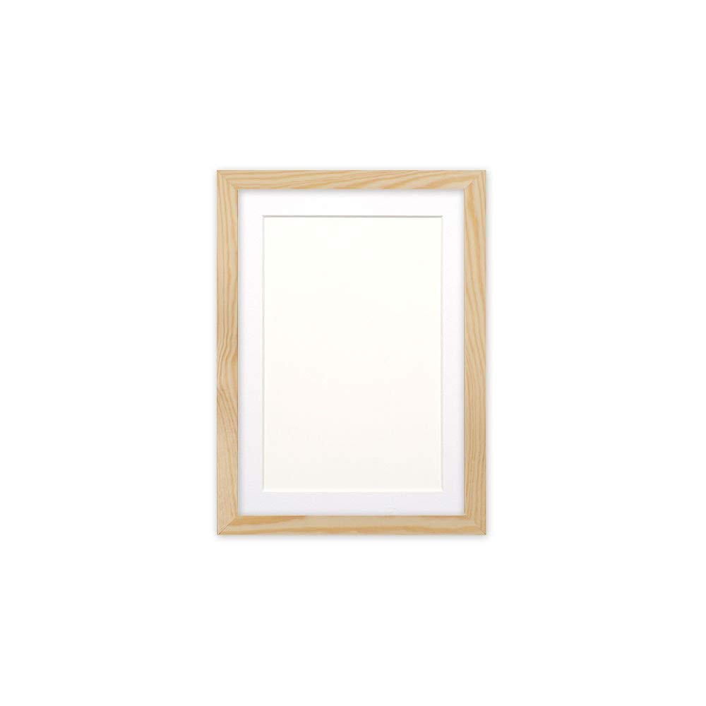 Confetti Wood Frame Range 20 mm Photo frame/picture frame/poster frame with Bespoke Mount -Oak Frame with White Mount - 20"x16" for A3 pictures