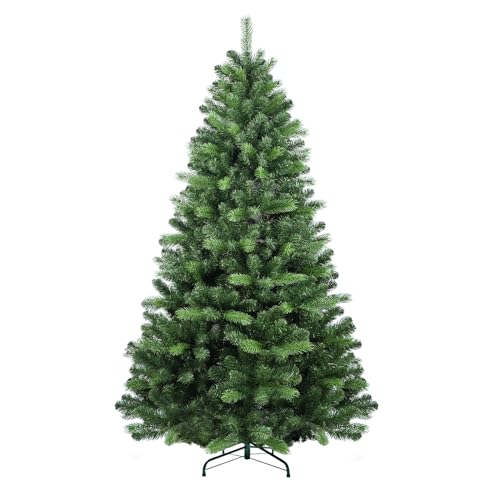 Kadunmina 7ft Artificial Christmas Tree for Home,Office and Party Decoration, Premium Hinged Spruce Christmas Tree with 1232 PVC & PE Branch Tips, Includes Metal Foldable Stand Easy Assembly Kadunmina 7ft Artificial Christmas Tree for Home,Office and Party Decoration, Premium Hinged Spruce Christmas Tree with 1232 PVC & PE Branch Tips, Includes Metal Foldable Stand Easy Assembly