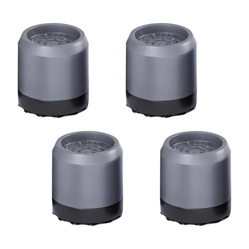 BRABOSTON 4pcs Anti Vibrazioni Smorzamento Pastiglie Per Rondelle Asciugatrici Piedi Riduzione del Rumore Lavatrice Accessori Per Aumentare Lavatrice E Asciugatrice Smorzamento Del Rumore