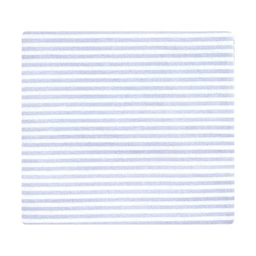 Image of Hudson Baby Unisex Baby Cotton Flannel Receiving Blankets 4-Pack, Blue Cosmos, One Size