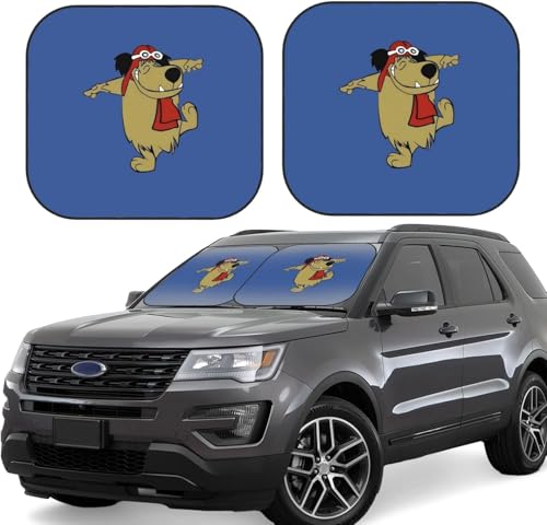 チキチキマシン猛レース ケンケン (3) 車用サンシェード サンバイザー 日よけ 紫外線対策 カーサンシェード 四季兼用 車用品 折畳み 便利 遮光 断熱 吸盤4個付