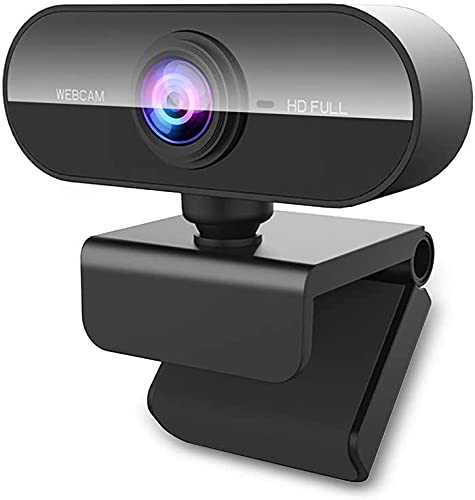 ➽Plug and Play e Caratteristiche Staffa: La webcam per pc con microfono è facile da configurare, basta Plug and Play, NESSUN driver richiesto. Compatibile con USB 2.0 / 3.0. La webcam 1080p è dotata di una staffa speciale che può essere piegata liberamente per soddisfare l'installazione di una varietà di dispositivi.Con l'aiuto di una staffa Caratteristiche, può essere installata su qualsiasi dispositivo come laptop, computer, desktop, schermo LCD, ecc