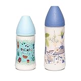 Perfecto set de bebé con biberón 270ml + biberón 360ml