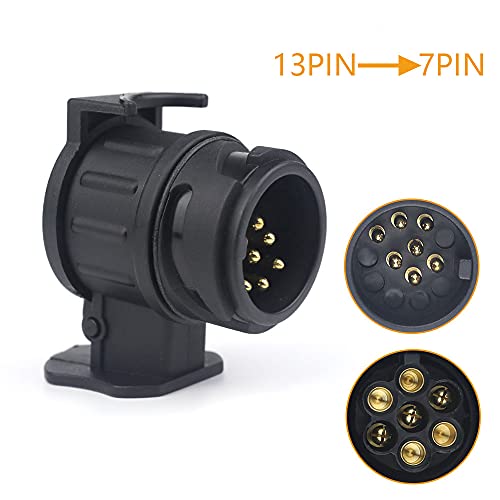 Adattatore per spina rimorchio 7/13 da 7 a 13 pin Connettore per gancio