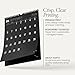 Karto Wall Calendar 2026 - Vertical 11x17 inch January 2026 to June 2027 - Boost Your Productivity and Easy Planning with the Aesthetic Monthly Calendar - All Black