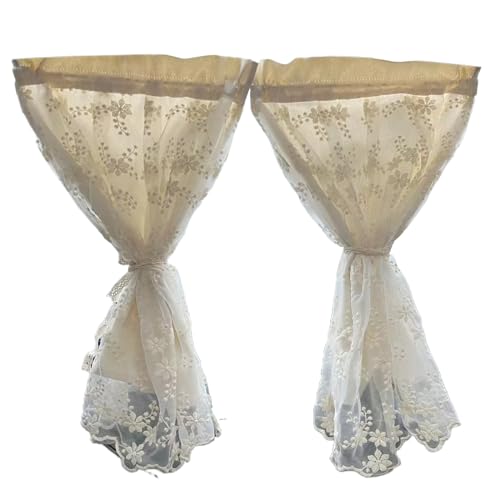 MINGMU Flower Edge Auto Window Screens Car Window Sun Protections Curtain Vehicle Window Blockers Lightweight for Vehicles Car Window Cover