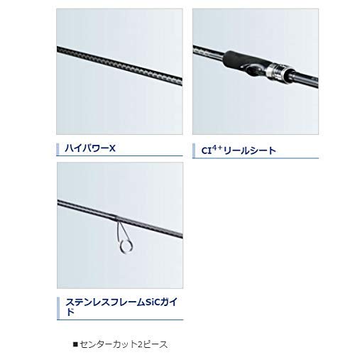 シマノ(SHIMANO) ショアキャスティングロッド エンカウンター S106MH ストロングモデル シーバス 青物 トラウト ヒラスズキ 磯 画像2