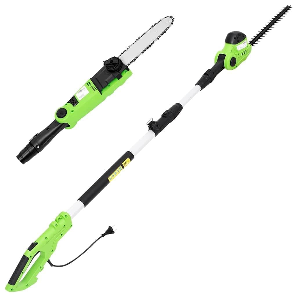 Genérico Cortasetos eléctrico telescópico pértiga 25/41 cm 710/550W,Casa y jardín,Jardín,Maquinaria de jardinería,149206