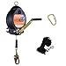 Malta Dynamics 100? 3-Way Recovery Self Retracting Lifeline, YoYo Cable Dual System, Fall Arrest & Winch Modes, Fall Protection Retractable Safety Lanyard - OSHA/ANSI Compliant