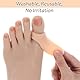 Yuanchu 10er Hallux Valgus Korrektur für den Großen Zeh, Silikon Zehenspreizer Hallux aus weichem Silikon Hallux Valgus Bandage und zur Ballenzehen Korrektur Hallux Valgus Schiene in Universalgröße