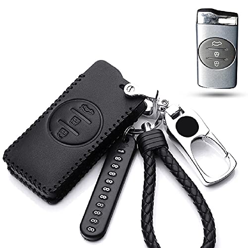 FBFG Custodia protettiva per chiave auto in pelle