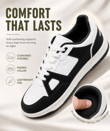 Image of HAUX Stylish Casual Mid Top Sneaker and Trendy Shoes with Laces for Men & Boys, Perfect, College, Parties and Outings, Lightweight, Comfortable, and Durable for All-Day Use, Cushioned Sole for Walking and Outdoor Styling