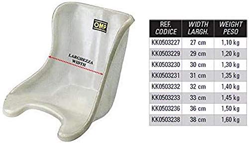 OMP Asiento Kart Ancho 38 cm
