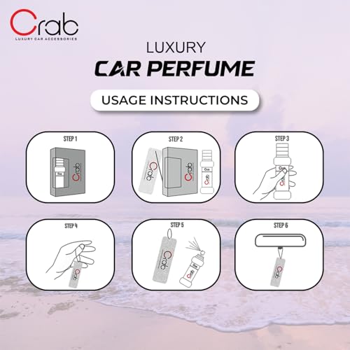 Image of Crab Car Spray Perfume With Eternal Fragrance - Long Lasting Car Ideal for